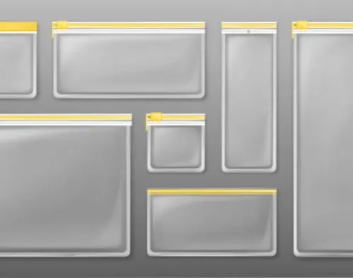 Где используют пакеты с zip-lock застежкой?